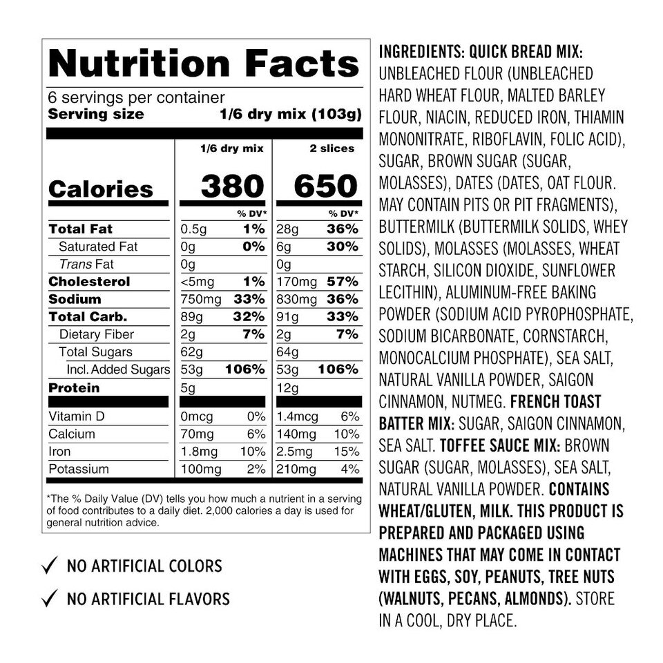 Snooze Eatery French Toast Kit, Sticky Toffee Williams Sonoma AU